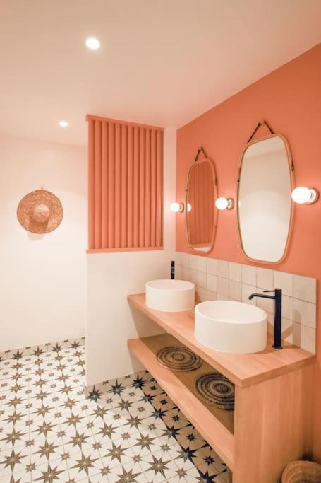 Chambre Majorelle - Rdc - Plage 50M - Rue Gratuite Saint-Malo Ngoại thất bức ảnh