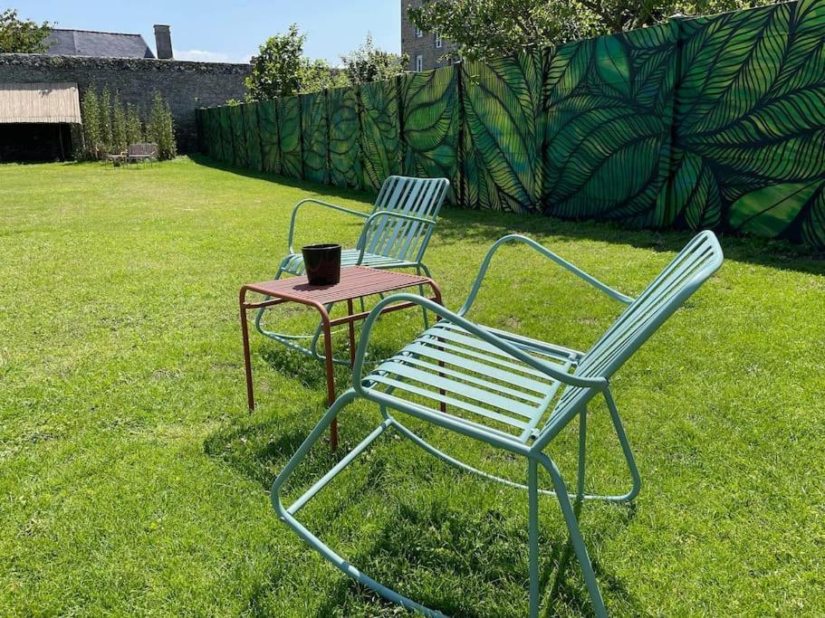 Chambre Majorelle - Rdc - Plage 50M - Rue Gratuite Saint-Malo Ngoại thất bức ảnh