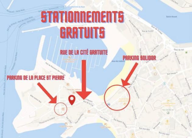 Chambre Majorelle - Rdc - Plage 50M - Rue Gratuite Saint-Malo Ngoại thất bức ảnh